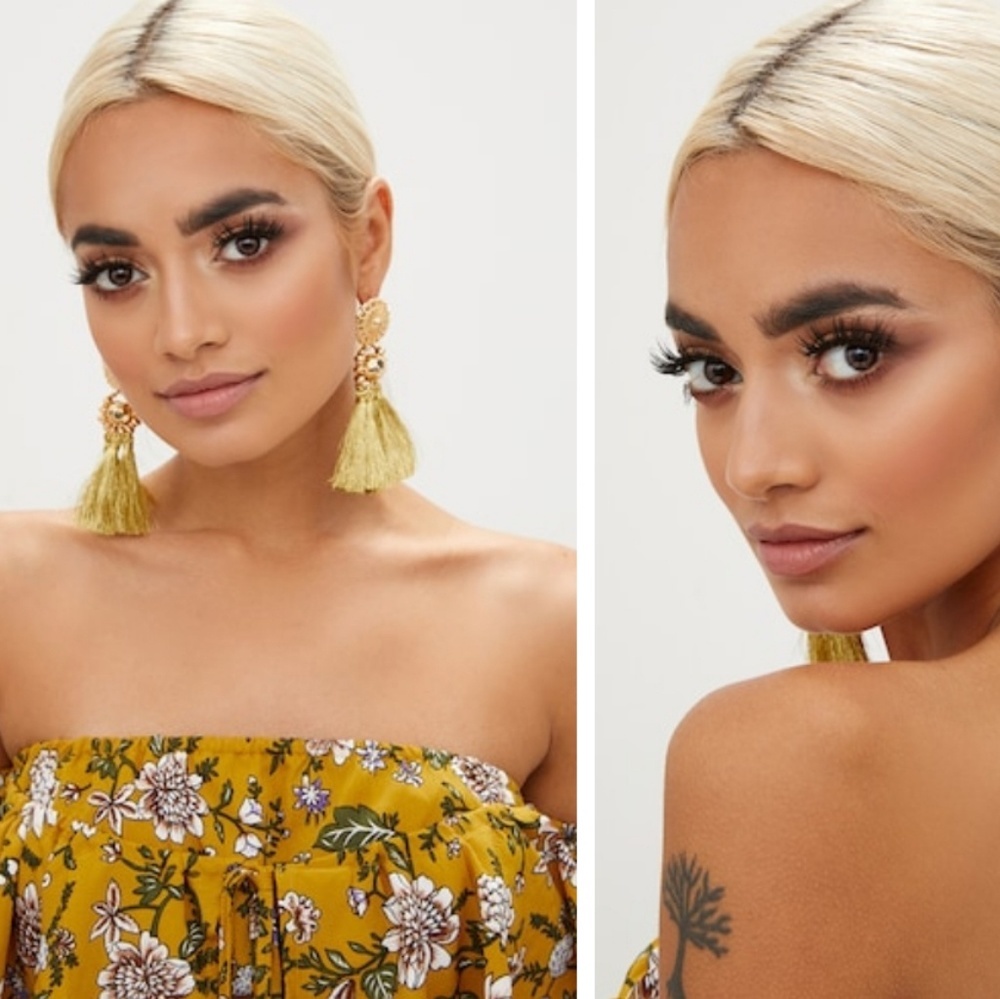 Tassel Earring ( Available in all colors)